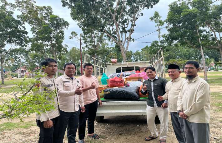 SMA Muhammadiyah Bangkinang Kota Salurkan Bantuan untuk Korban Bencana di Sumatra melalui LAZISMU Ka