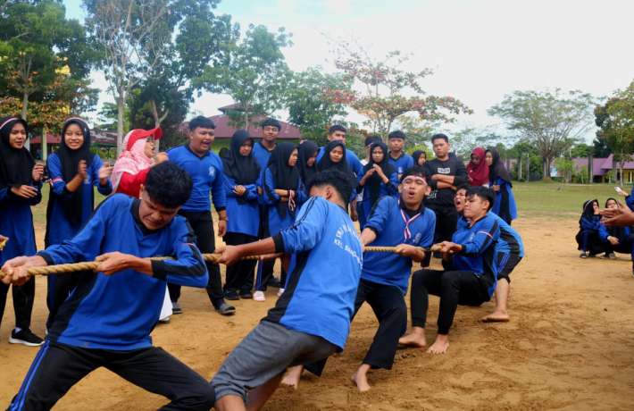 SMA Muhammadiyah Bangkinang Gelar Perayaan HUT ke 80 RI dengan Meriah